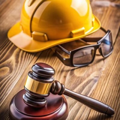 hammer-judge-gavel-with-construction-hat-helmet-worker-safety-glasses-wooden-table-labour-law-concept-wages-overtime-pay-welfare-occupational-safety-health-environment-severance-pay_1036975-239222